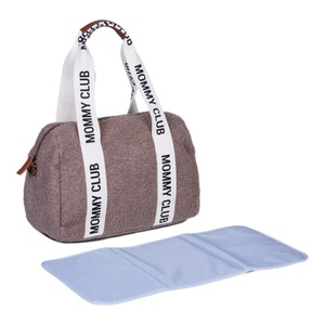 Wickeltasche MOMMY CLUB SIGNATURE Childhome Teddy soft brown