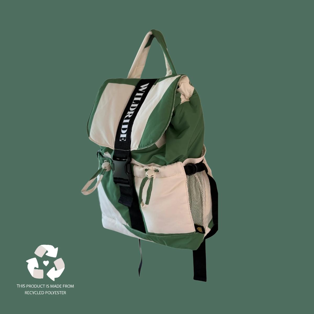 Wickeltasche Rucksack Wildride graphique vert
