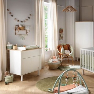 Wickeltisch ELEONORE Sauthon weiß