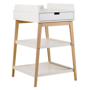 Wickeltisch Hip Schublade natürlichen Ton Quax