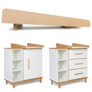 Wickeltischaufsatz NADO Ausführung Buche