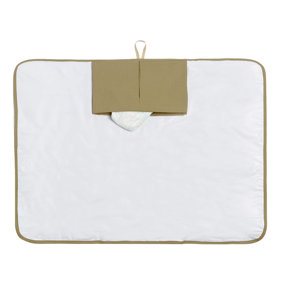 Wickelunterlage MOZART OPERA 50x68cm Nobodinoz olive green