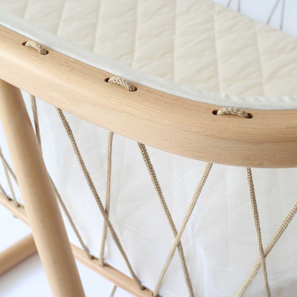 Wiege KUMI Kordel Desert Charlie Crane Kokosmatratze