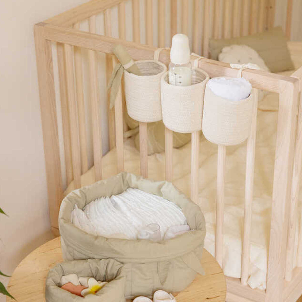 Wiegenkörbe BOBBY Lorena Canals Vanilla