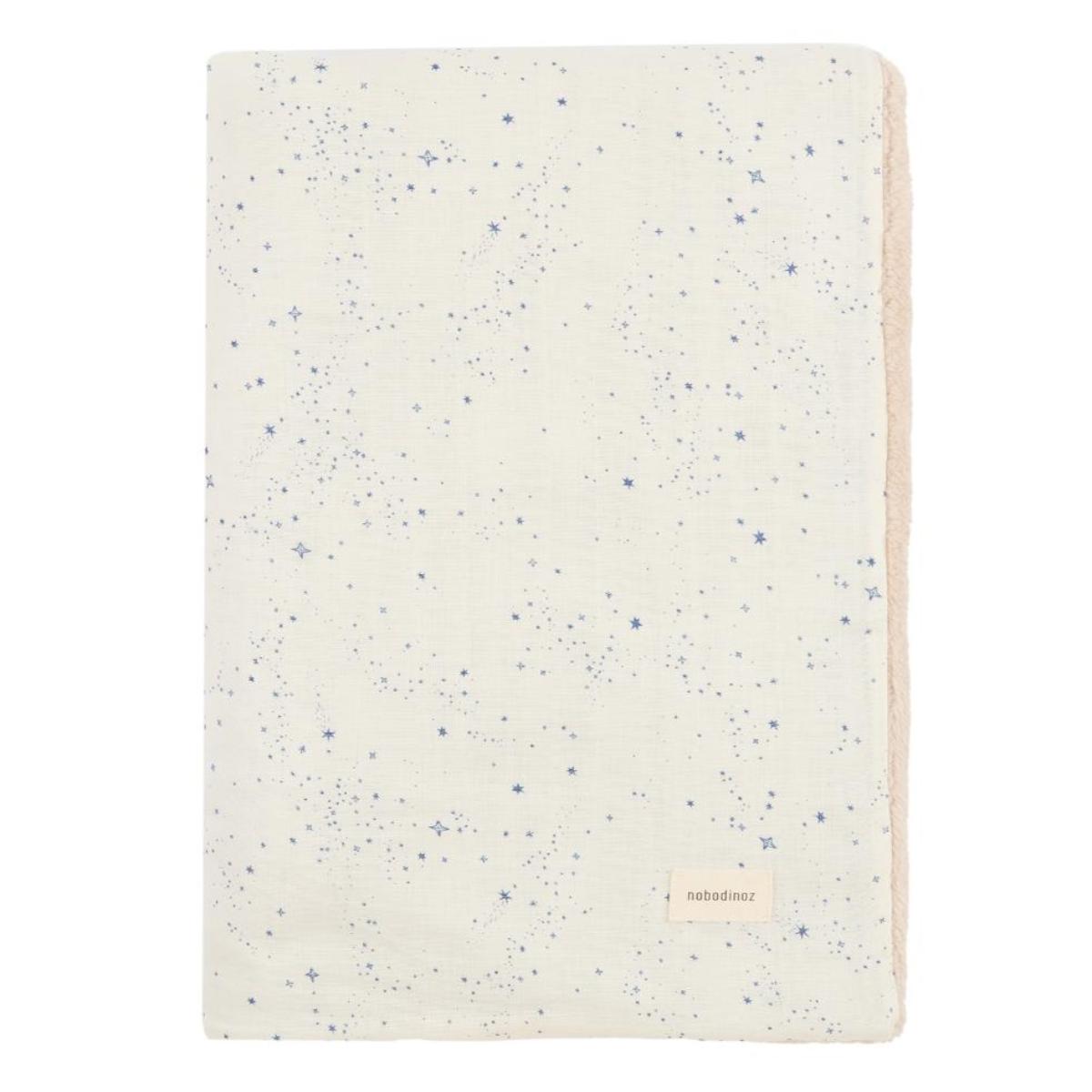 Winterabdecke WABI SABI Nobodinoz blue milky way