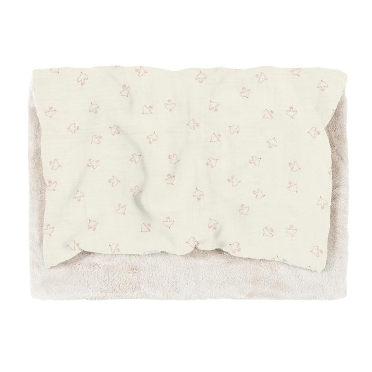 Winterabdecke WABI SABI Nobodinoz brown hoshi birds