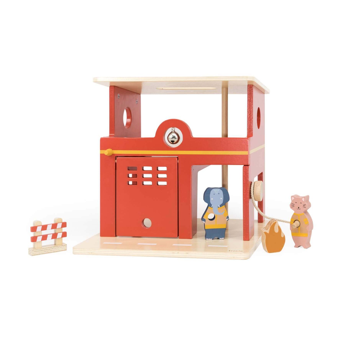 Wooden Animal Fire Station Trixie