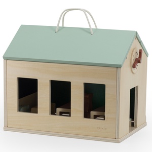 Wooden school with accessories Trixie