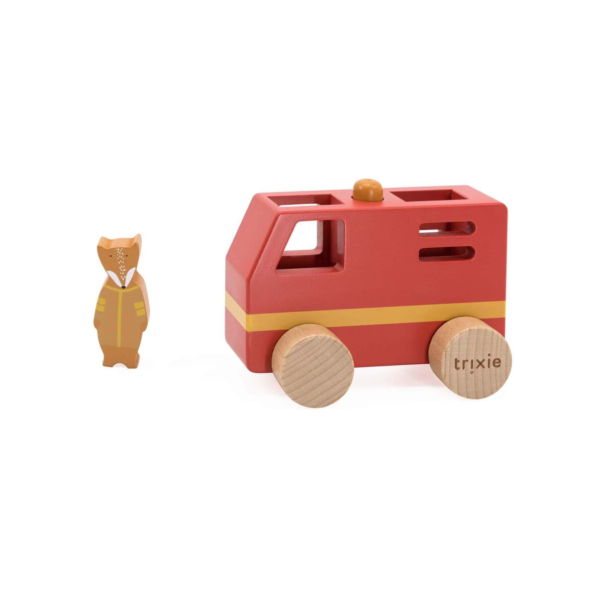 Wooden Small Fire Truck Trixie