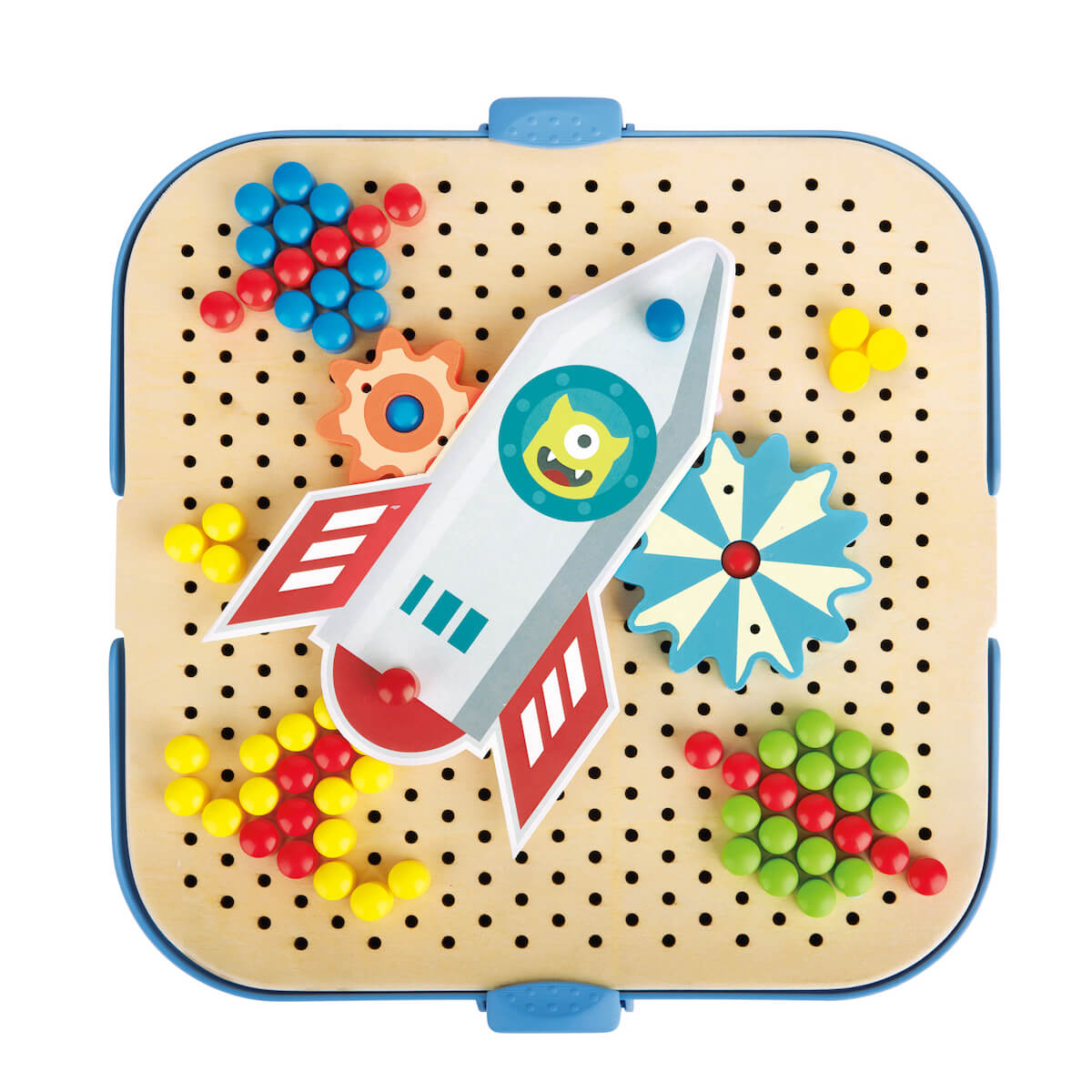 Zahnrad Experimentier-Spielset Hape