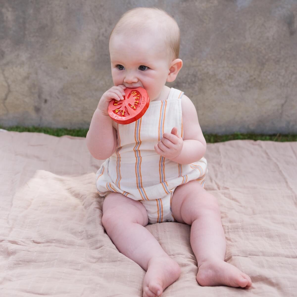 Zahnungshilfe Renato the Tomato Oli & Carol