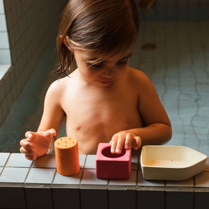 Zahnungswagen UPCYCLED BOAT Oli und Carol orange