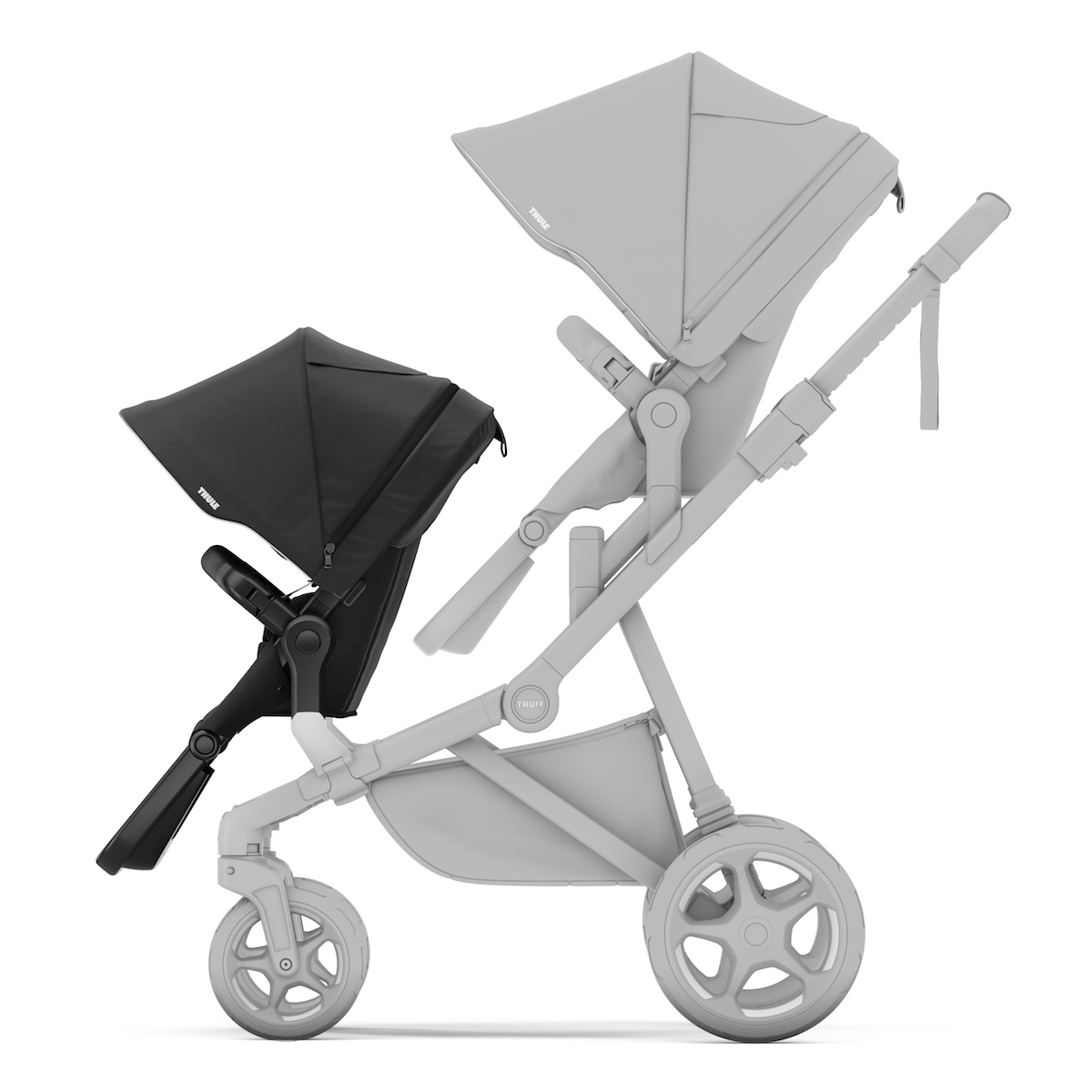 Zusätzlicher Sitzplatz Sleek 2 Thule Black