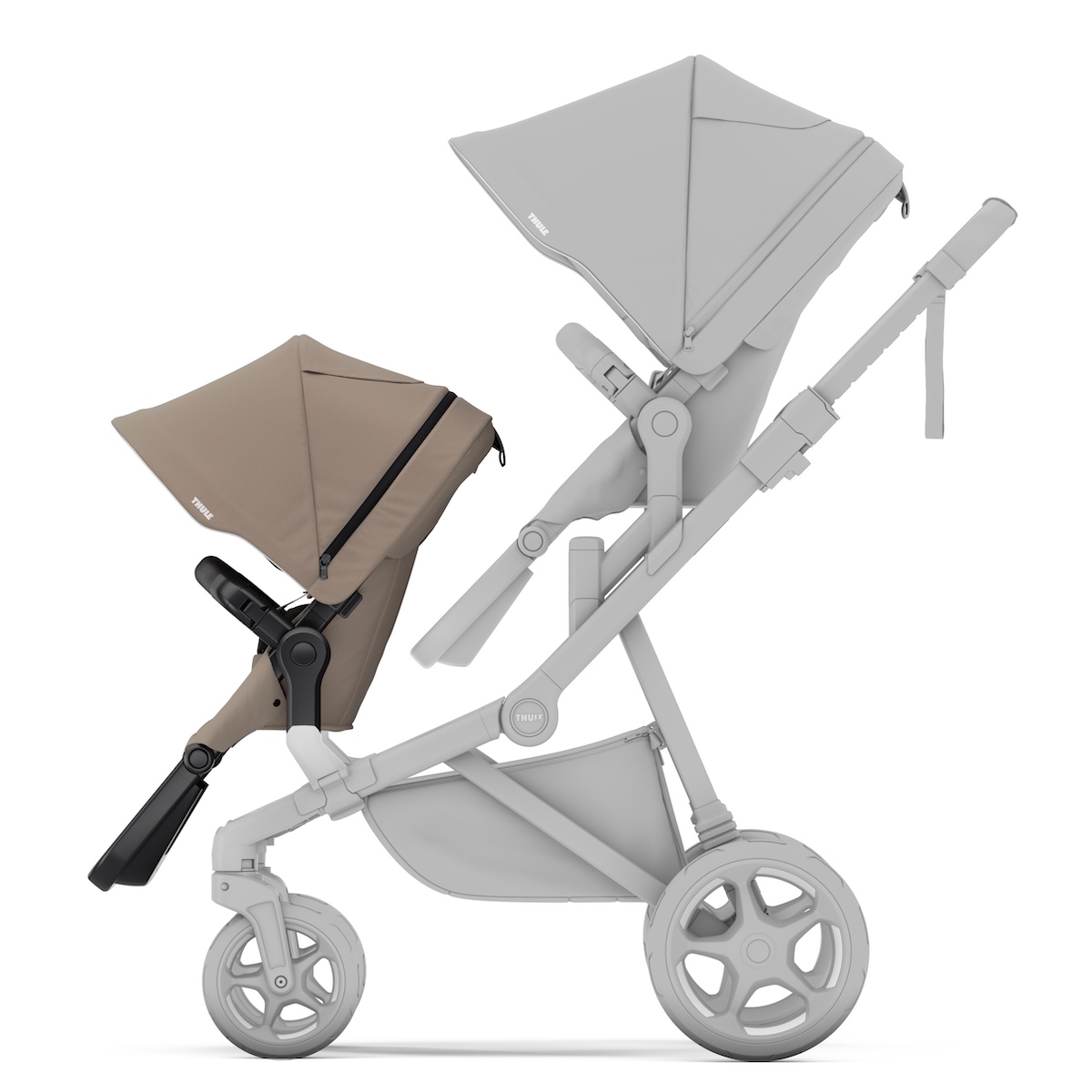 Zusätzlicher Sitzplatz Sleek 2 Thule Tinted Taupe