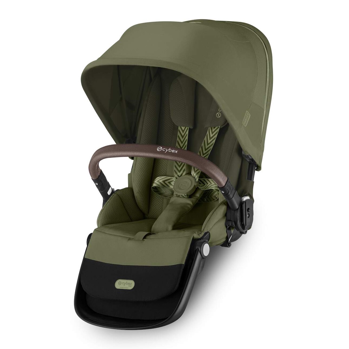 Zusatzsitz GAZELLE S Cybex Taupe Moss green