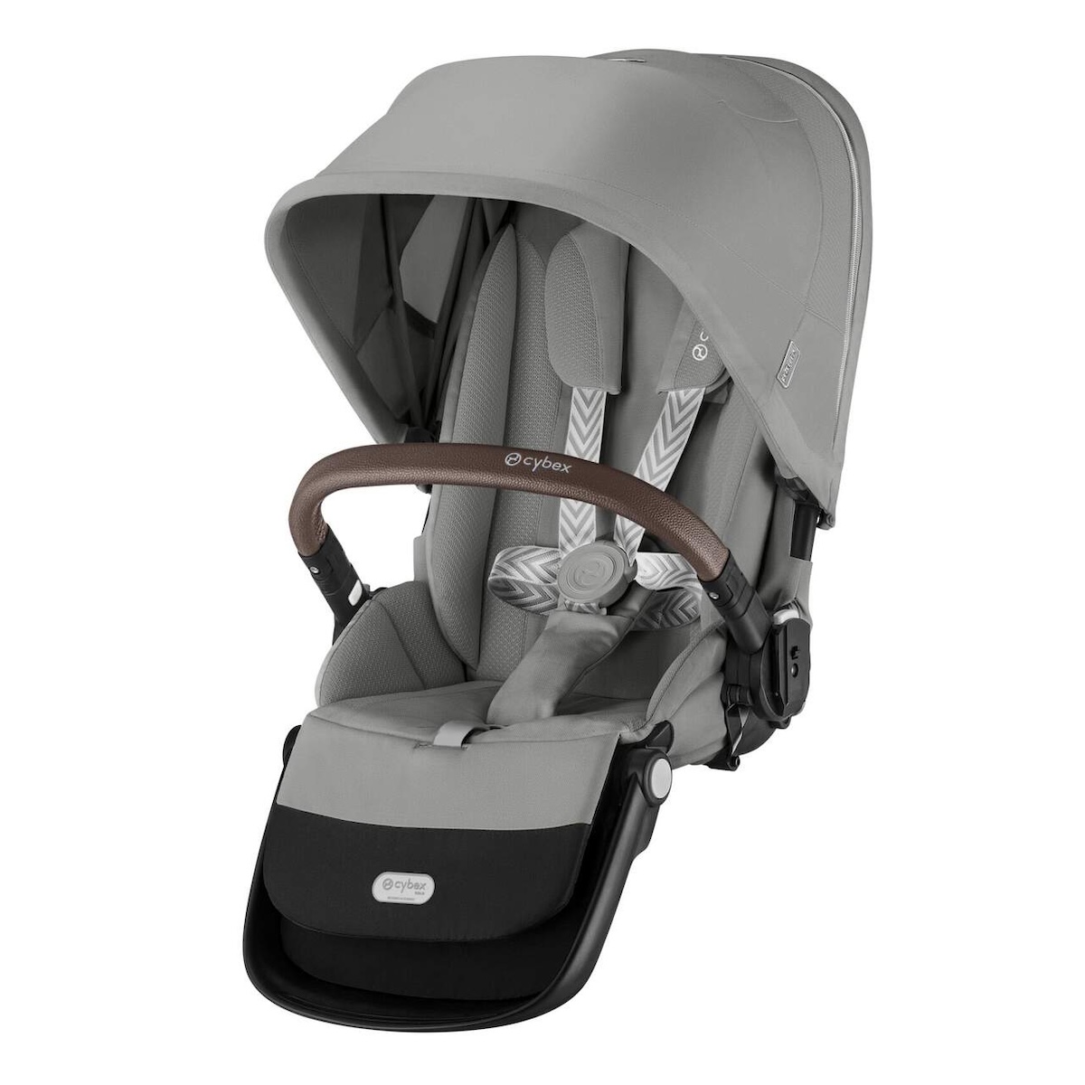 Zusatzsitz GAZELLE S SLV Cybex Stone Grey mid grey